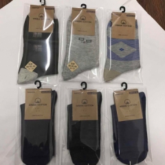 男女秋冬经典款混线棉中筒袜子保暖吸汗袜子